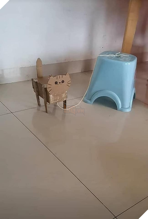 sinh viên tự làm dàn thú cưng bằng giấy cực sáng tạo