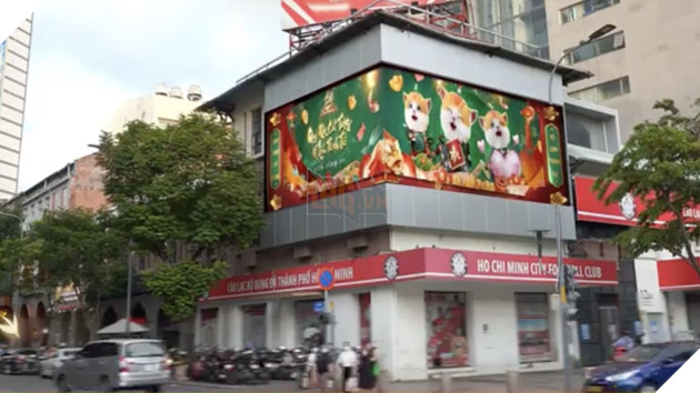 Phố đi bộ Nguyễn Huệ: Trầm trồ với TVC 3D Miêu Võ Lâm chúc Tết cực hoành tráng