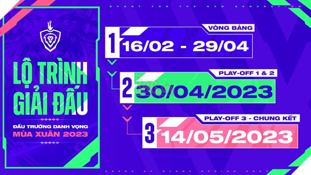 Chính thức khởi tranh giải đấu Liên Quân Mobile - Đấu trường Danh Vọng Mùa Xuân 2023 6