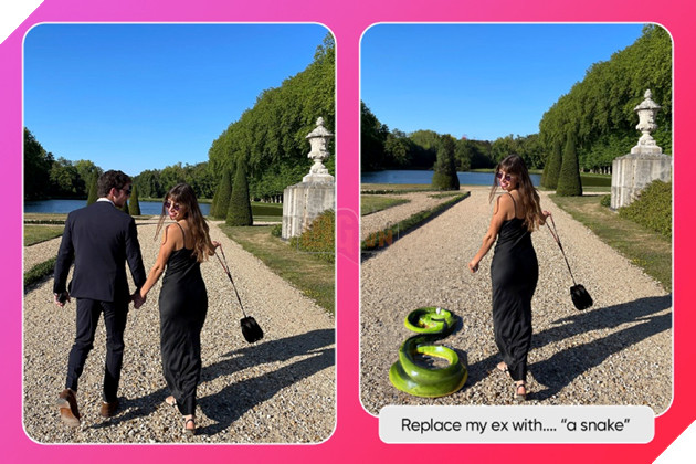 Picsart ra mắt công cụ AI thay thế ảnh người yêu cũ thành vật thể khác