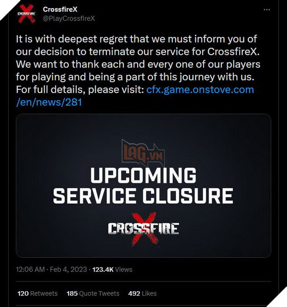 CrossfireX chuẩn bị đóng cửa sớm chỉ sau 1 năm vận hành vắng bóng game thủ tham gia 2