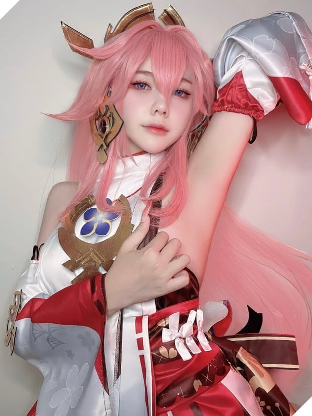 Arisa Nguyễn cosplay yae miko