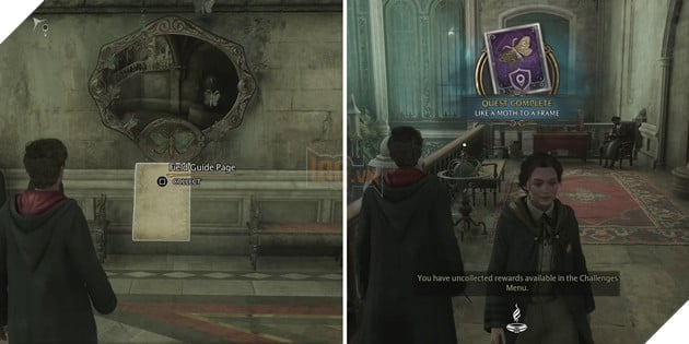 Hogwarts Legacy: Hoàn thành nhiệm vụ phụ Like a Moth to a Frame cực đơn giản 3