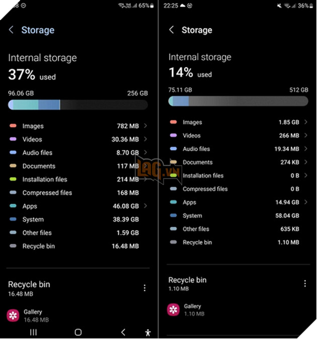 Phần mềm cài đặt sẵn trên Galaxy S23 series chiếm 60GB, nặng gấp đôi Windows 11
