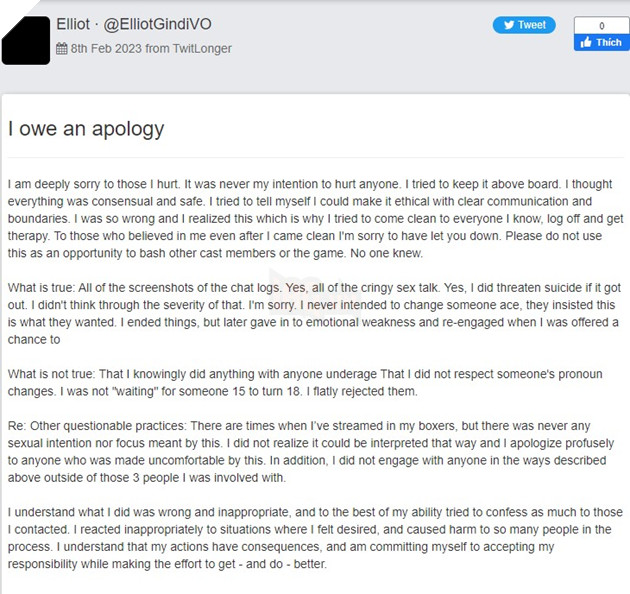 Tighnari VA phốt 12