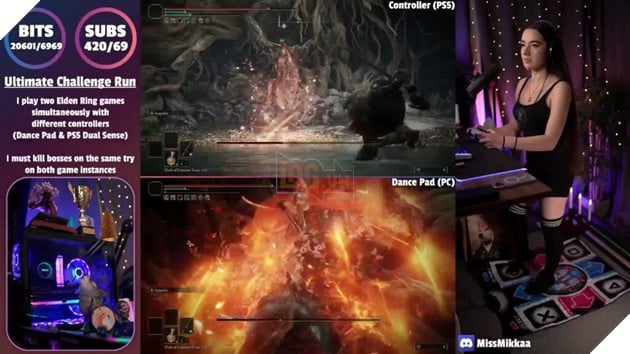 Elden Ring: Nữ streamer lập kỷ lục khi tiêu diệt 2 con boss Malenia