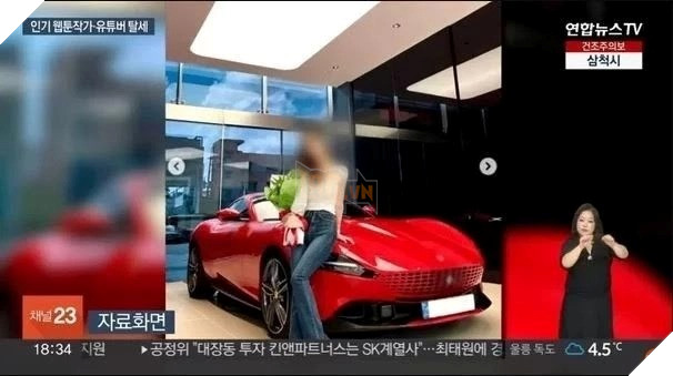 Danh tính thật của nữ họa sĩ webtoon Hàn Quốc xinh đẹp bị tố cáo trốn thuế là ai?