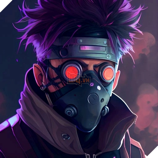 Sẽ ra sao nếu như cách nhân vật Naruto xuất hiện trong thế giới của Cyberpunk?