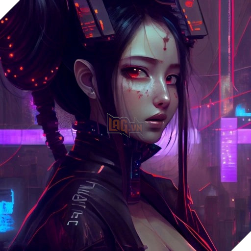 Sẽ ra sao nếu như cách nhân vật Naruto xuất hiện trong thế giới của Cyberpunk?
