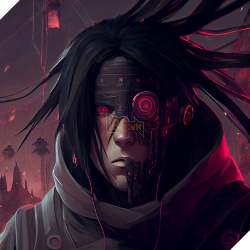 Sẽ ra sao nếu như cách nhân vật Naruto xuất hiện trong thế giới của Cyberpunk?