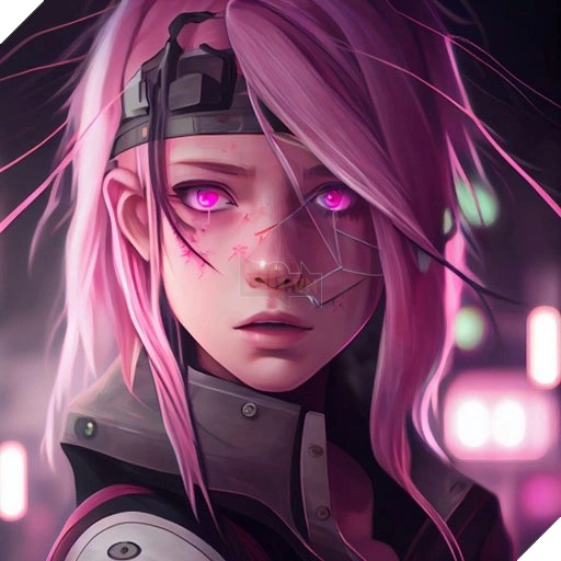 Sẽ ra sao nếu như cách nhân vật Naruto xuất hiện trong thế giới của Cyberpunk?