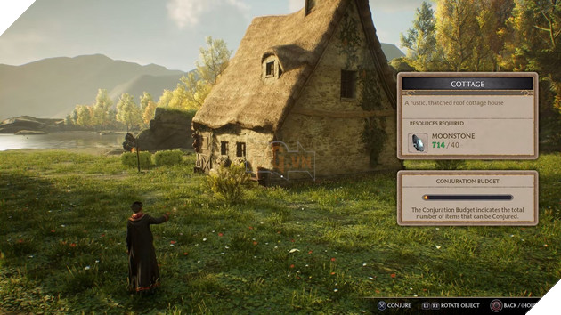 Khi game thủ Hogwarts Legacy trổ tài xây dựng như trong The Sims với tính năng Vivarium