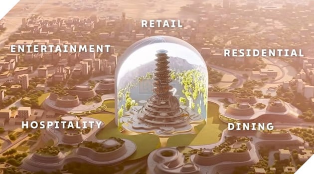 Arab Saudi xây dựng toà nhà "hình lập phương" có thể chứ 20 toà nhà Empire State