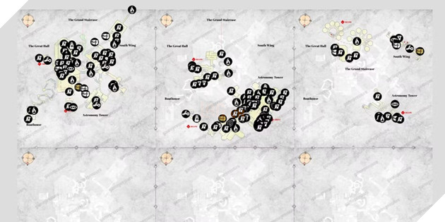 Fan hâm mộ Hogwarts Legacy làm bản đồ tương tác để săn trọn tài nguyên 2