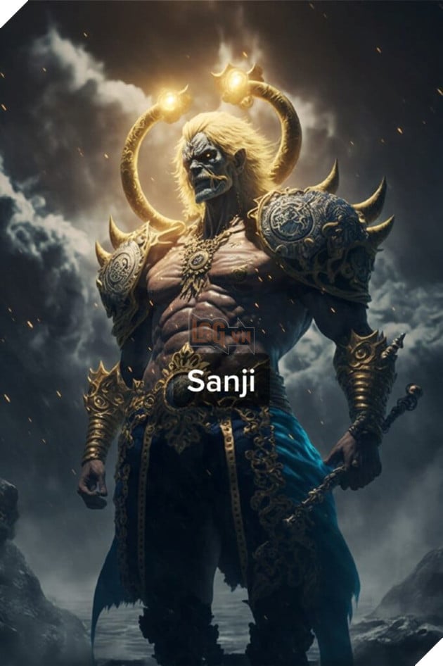 ai art one piece sanji