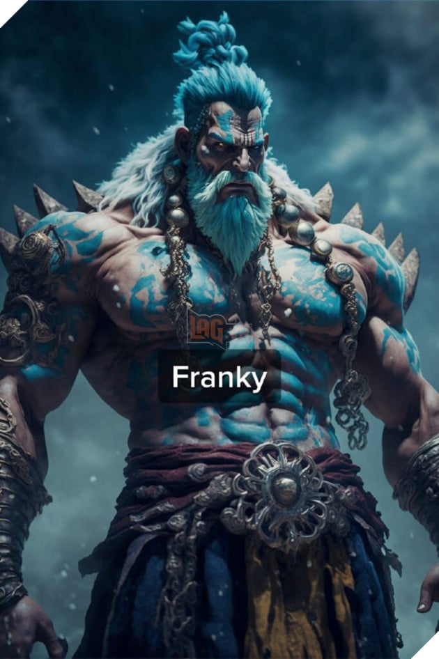 ai art one piece franky