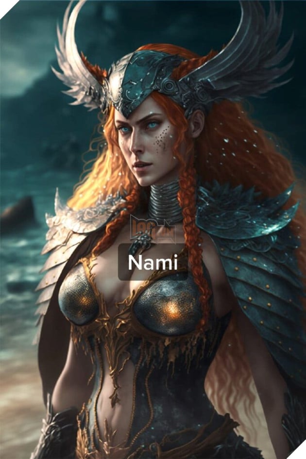 ai art one piece nami