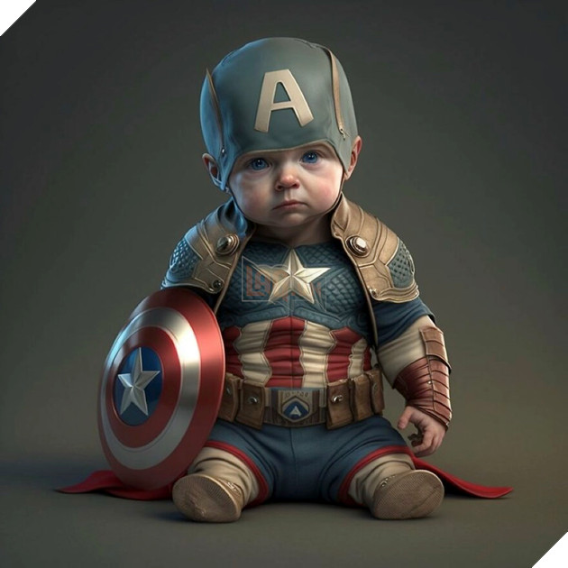 Mê mẩn với loạt nhân vật phim hoạt hình được AI "hồ biến" phiên bản nhí