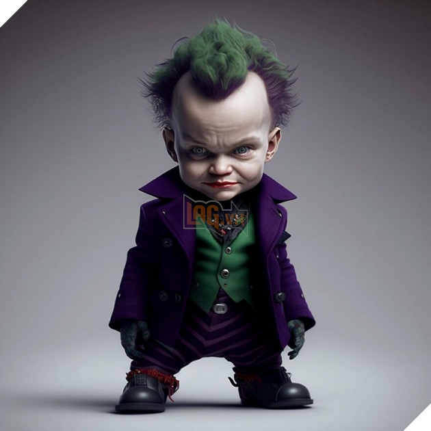 Mê mẩn với loạt nhân vật phim hoạt hình được AI "hồ biến" phiên bản nhí