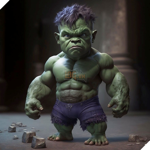 Mê mẩn với loạt nhân vật phim hoạt hình được AI "hồ biến" phiên bản nhí