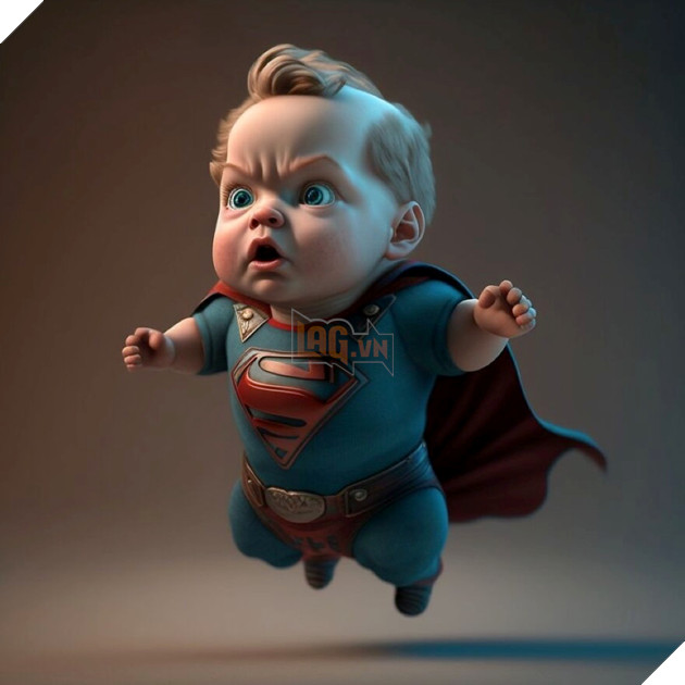 Mê mẩn với loạt nhân vật phim hoạt hình được AI "hồ biến" phiên bản nhí