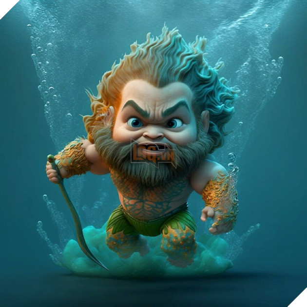 Mê mẩn với loạt nhân vật phim hoạt hình được AI "hồ biến" phiên bản nhí