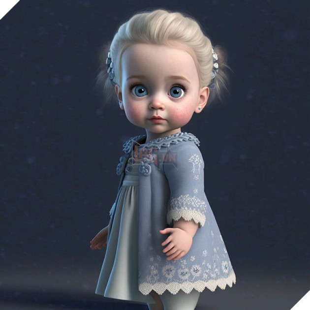 Mê mẩn với loạt nhân vật phim hoạt hình được AI "hồ biến" phiên bản nhí