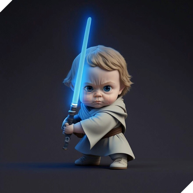 Mê mẩn với loạt nhân vật phim hoạt hình được AI "hồ biến" phiên bản nhí