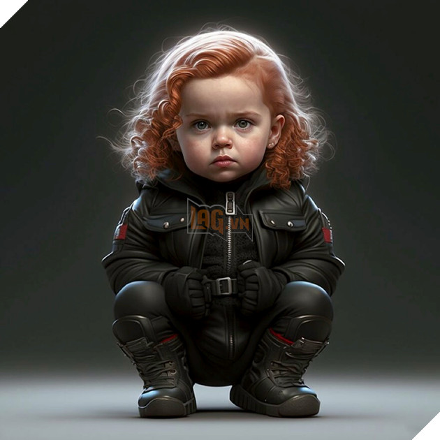 Mê mẩn với loạt nhân vật phim hoạt hình được AI "hồ biến" phiên bản nhí