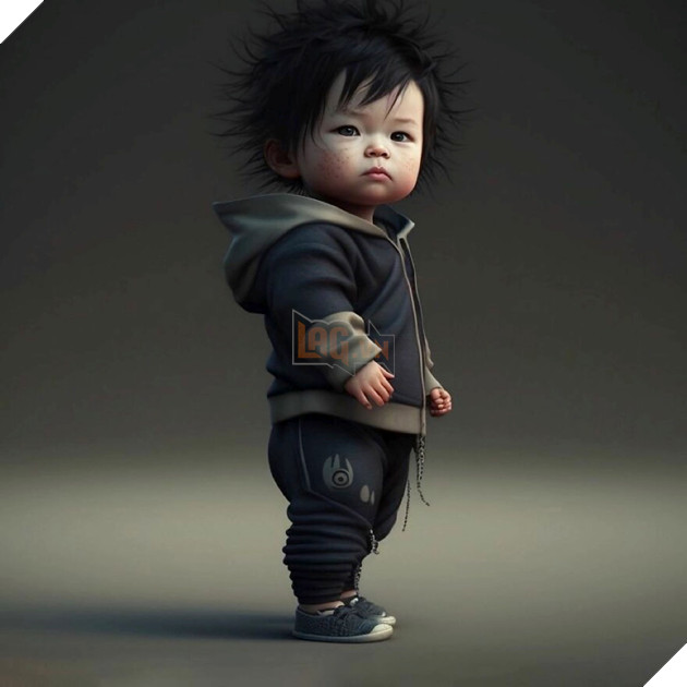 Mê mẩn với loạt nhân vật phim hoạt hình được AI "hồ biến" phiên bản nhí