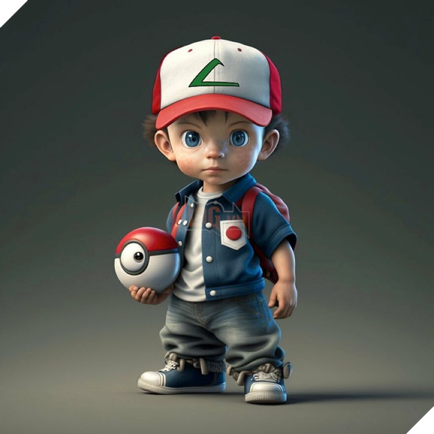 Mê mẩn với loạt nhân vật phim hoạt hình được AI "hồ biến" phiên bản nhí