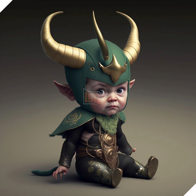 Mê mẩn với loạt nhân vật phim hoạt hình được AI "hồ biến" phiên bản nhí