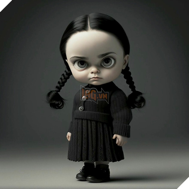 Mê mẩn với loạt nhân vật phim hoạt hình được AI "hồ biến" phiên bản nhí