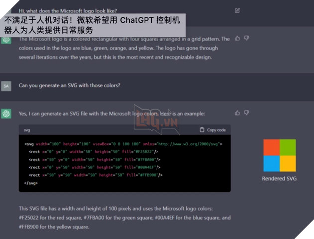 Microsoft đào tạo ChatGPT điều khiển robot 