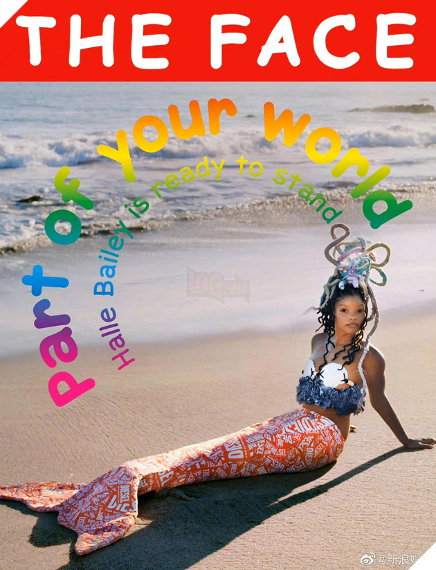 Halle Bailley khiến người xem bối rối bởi bộ ảnh Nàng Tiên Cá vô cùng khó hiểu