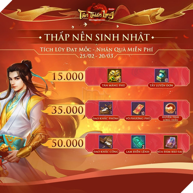 Đãi sinh nhật 4 tuổi, Tân Thiên Long Mobile VNG tặng quà khủng iPhone 14 Pro Max 2