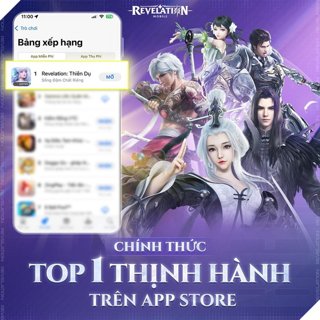 Siêu phẩm Revelation: Thiên Dụ chính thức được VNG ra mắt tại Việt Nam và khu vực Đông Nam Á 2