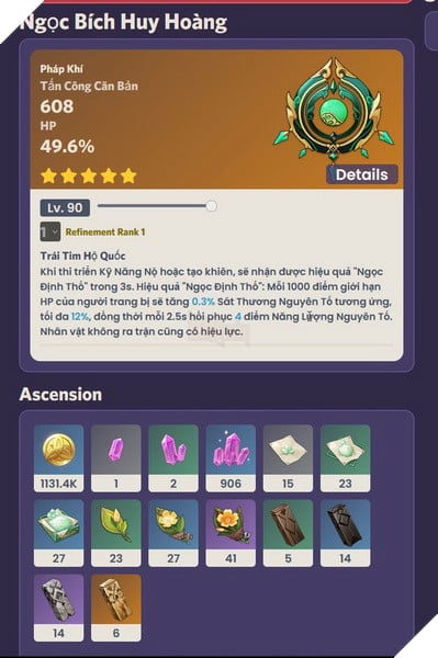 Genshin Impact: Chi tiết bộ kĩ năng của Baizhu - Hồi máu, Tạo khiên và Buff sát thương 3 trong 1 4