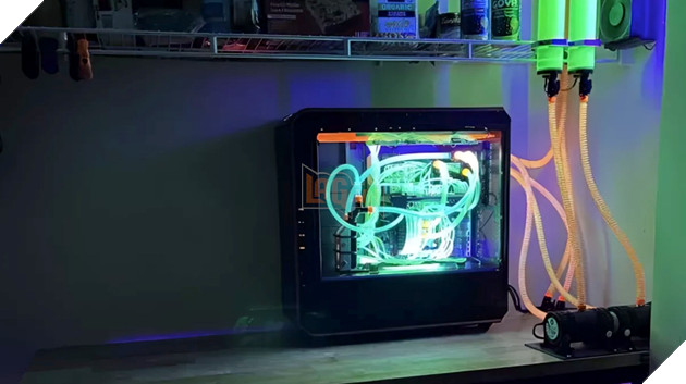 Chiêm ngưỡng dàn PC khủng: Sử dụng 30 mét ổng dẫn và 69 water blocks để tản nhiệt