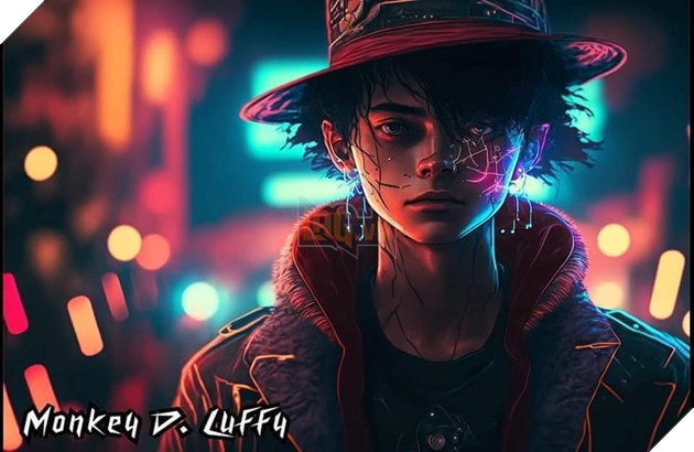 ai art one piece luffy