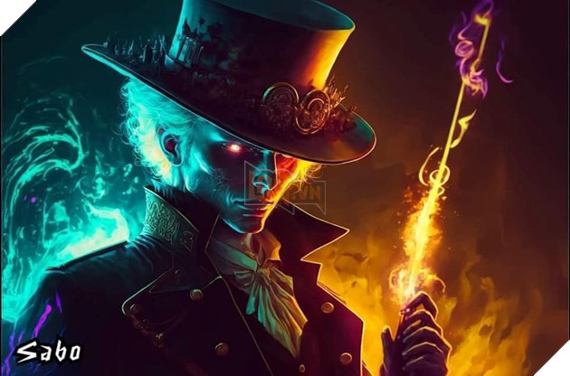 ai art one piece sabo