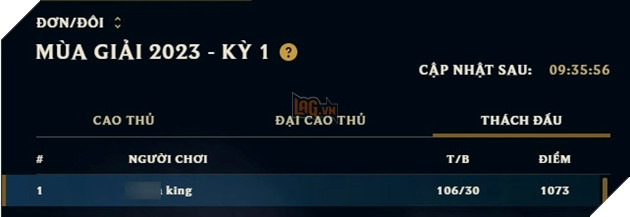 LMHT: Top 1 Thách Đấu máy chủ Việt sử dụng hack disconnect 