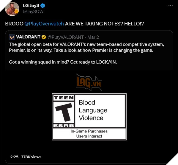 Valorant vs Overwatch 3