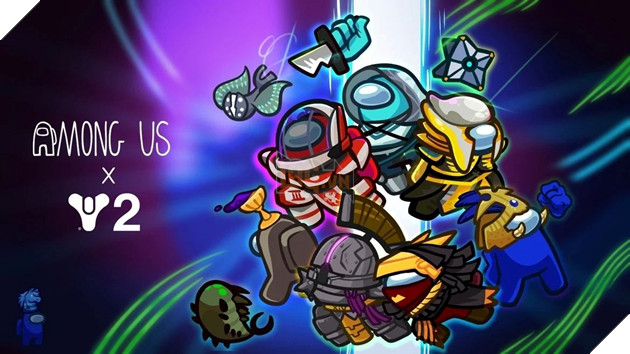Among Us hé lộ màn hợp tác với Destiny 2 với loạt ngoại trang đẹp ngất ngây