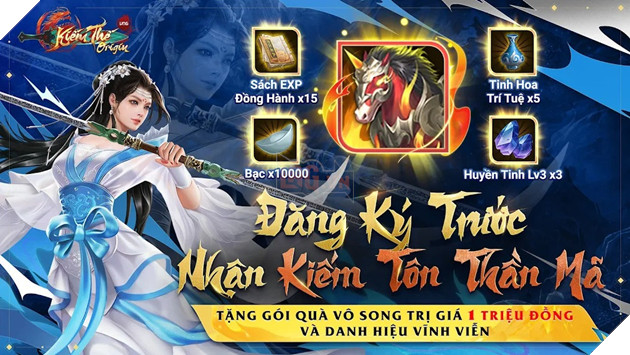 Tung CG Trailer 3D hoành tráng, KTO hiệu triệu quần hùng quy tụ viết tiếp hành trình 14 năm của “vị vua dòng kiếm hiệp nhập vai” trên mobile 9