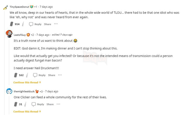 The Last of Us: Cộng đồng hâm mộ tranh cãi về khả năng ... ăn nấm mọc trên người Infected 3