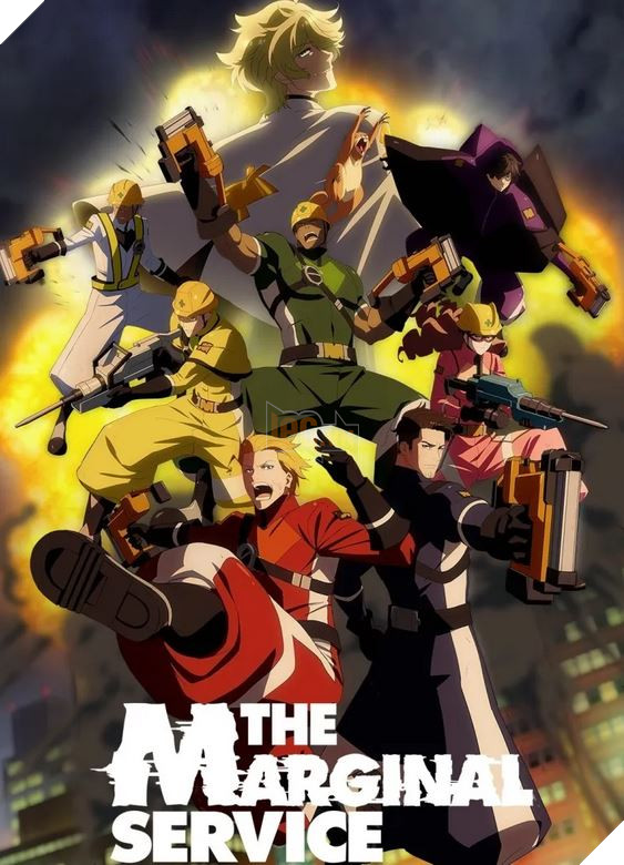 Bộ anime The Marginal Service siêu bựa tung trailer kèm ngày ra mắt chính thức trong tháng 4 3