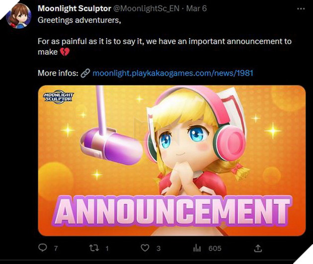 Moonlight Sculptor chính thức đóng cửa chỉ sau gần 2 năm hoạt động dần vắng game thủ 2