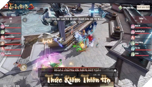 Thức Kiếm Thiên Hạ mùa 2: Chung kết nhiệt lửa, mãn nhãn tại các cụm server 2