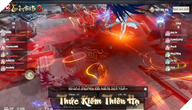 Thức Kiếm Thiên Hạ mùa 2: Chung kết nhiệt lửa, mãn nhãn tại các cụm server 3